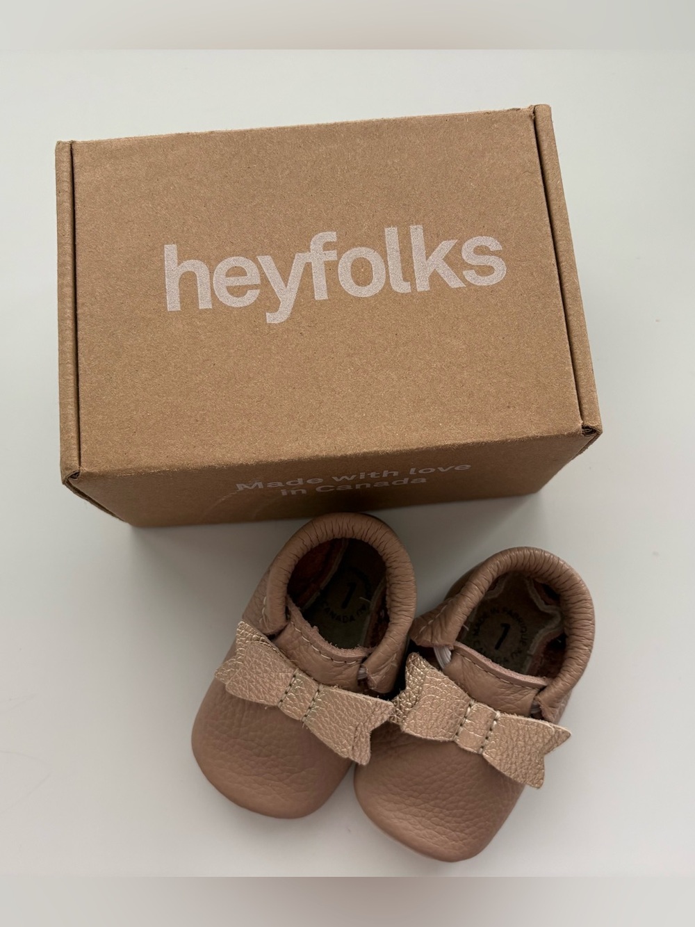 Hey Folks Bow Shoe Size 1